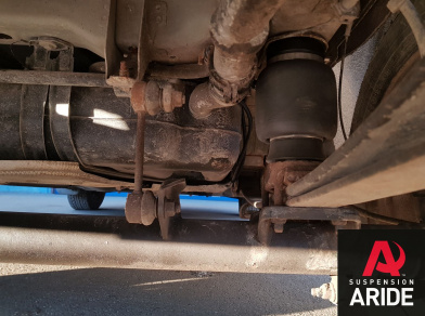 Наши проекты: Пневмоподвеска на Ford Connect - Этапы установки от компании «ARIDE». Доступные цены, гарантия, для заказа и получения консультации звоните 8 (800) 707-52-13. Рис. 10 Наши проекты: Пневмоподвеска на Ford Connect - Этапы установки