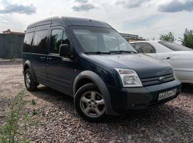 Рис. 7 Пневмоподвеска на Ford Tourneo Connect — установка