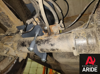 Рис. 7 Наши проекты: Пневмоподвеска на Ford F-150 - Этапы установки