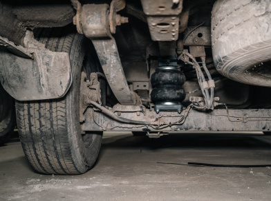 Рис. 2 Наши проекты: Пневмоподвеска на Ford Transit FWD