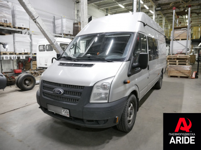 Рис. 1 Наши проекты: Вспомогательная пневмоподвеска на заднюю ось Ford Transit