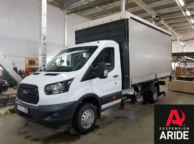 Наши проекты: Установка пневмоподвески на заднюю ось Ford Transit от компании «ARIDE». Доступные цены, гарантия, для заказа и получения консультации звоните 8 (800) 707-52-13. Рис. 11 Наши проекты: Установка пневмоподвески на заднюю ось Ford Transit