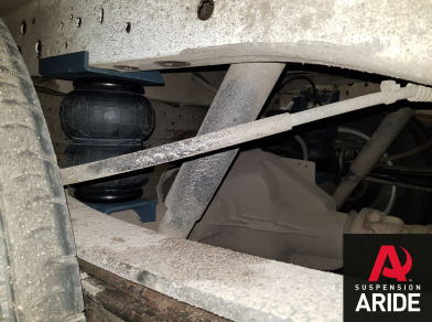 Рис. 5 Наши проекты: Пневмоподвеска на Ford Transit RWD с гарантией - Этапы установки