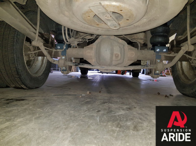 Рис. 3 Наши проекты: Пневмоподвеска на Ford Transit RWD с гарантией - Этапы установки