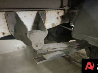 Рис. 6 Наши проекты: Пневмоподвеска на ﻿Ford Transit RWD 2014 года для задней оси