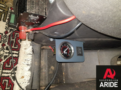 Рис. 5 Наши проекты: Пневмоподвеска на Ford Transit RWD с ГБО - Этапы установки