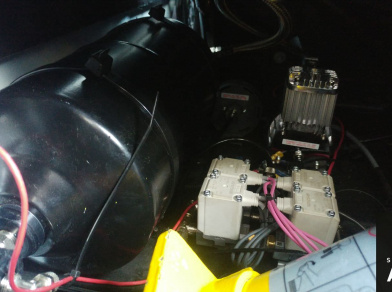 Рис. 5 Наши проекты: Пневмоподвеска на Ford Transit RWD от производителя - Этапы установки