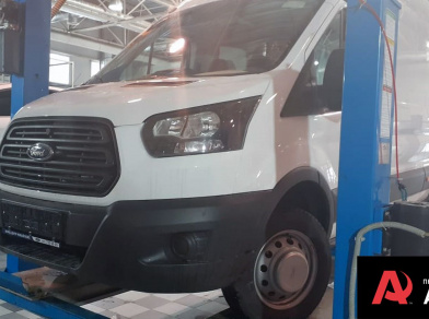 Рис. 1 Наши проекты: Пневмоподвеска на ﻿Ford Transit RWD ЦМФ - Этапы установки