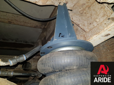 Рис. 10 Наши проекты: Пневмоподвеска на Foton Auman III 135P - Этапы установки