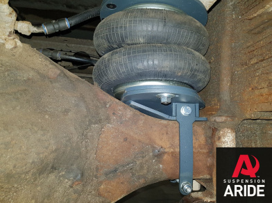 Рис. 9 Наши проекты: Пневмоподвеска на Foton Auman III 135P - Этапы установки