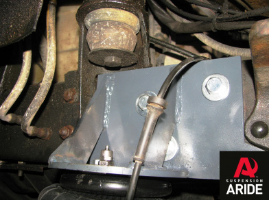 Рис. 8 Наши проекты: Пневмоподвеска на ГАЗ (GAZ) Соболь для комфорта - Этапы установки