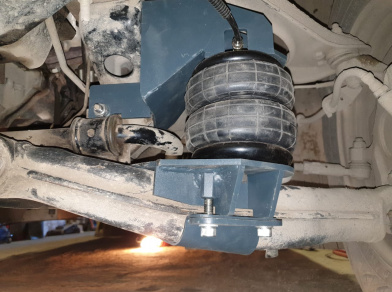 Рис. 12 Наши проекты: Пневмоподвеска на ГАЗ (GAZ) Газель NEXT - Этапы установки