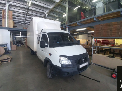 Рис. 1 Наши проекты: Пневмоподвеска на ГАЗ (GAZ) Газель для грузоподъемности - Этапы установки