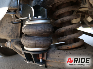 Наши проекты: Подушки на переднюю ось Газель NEXT от компании «ARIDE». Доступные цены, гарантия, для заказа и получения консультации звоните 8 (800) 707-52-13. Рис. 4 Наши проекты: Установка пневмоподвески на переднюю ось Газель NEXT