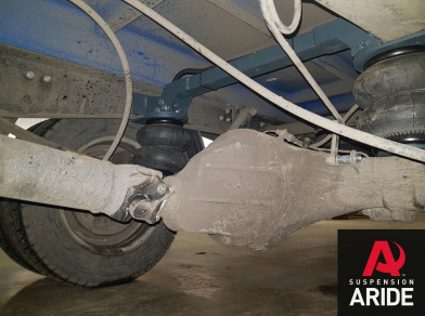 Рис. 7 Наши проекты: Пневмоподвеска на ГАЗ (GAZ) Газель NEXT с ГБО - Этапы установки