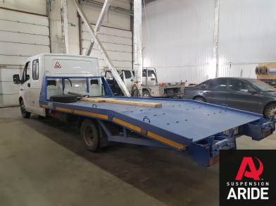 Рис. 3 Наши проекты: Пневмоподвеска на ГАЗ (GAZ) Газель NEXT с ГБО - Этапы установки