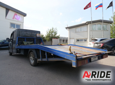 Наши проекты: Пневмоподвеска на Газель NEXT Эвакуатор от компании «ARIDE». Доступные цены, гарантия, для заказа и получения консультации звоните 8 (800) 707-52-13. Рис. 2 Наши проекты: Пневмоподвеска на Газель NEXT Эвакуатор
