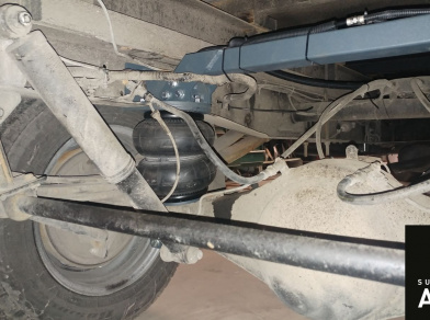 Рис. 7 Наши проекты: Установка пневмоподвески на переднюю и заднюю ось Газель NEXT