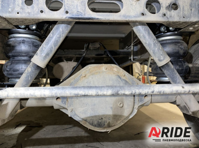 Рис. 2 Наши проекты: Установка пневмоподвески на Газель NEXT Грузовичкоф