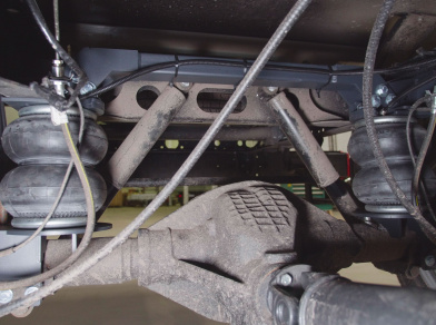 Рис. 7 Наши проекты: Пневмоподвеска Газель NEXT на заднюю ось