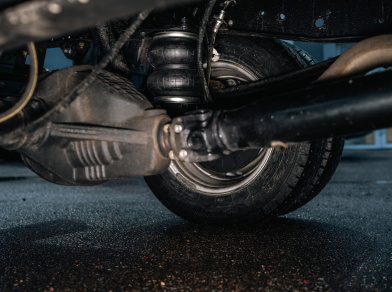 Рис. 5 Наши проекты: Пневмоподушки на Газель НЕКСТ