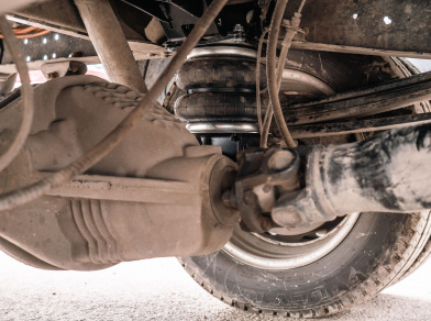 Рис. 4 Наши проекты: Пневмоподвеска Арайд на задней оси Газель NEXT