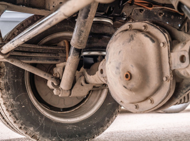 Рис. 3 Наши проекты: Пневмоподвеска Арайд на задней оси Газель NEXT