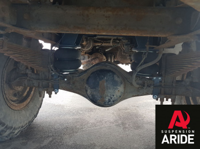 Рис. 5 Наши проекты: Установка пневмоподвески на заднюю ось Газон 3309 Егерь