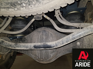 Рис. 6 Наши проекты: Установка пневмоподвески на заднюю ось Газон NEXT