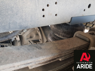 Рис. 4 Наши проекты: Установка пневмоподвески на заднюю ось Газон NEXT