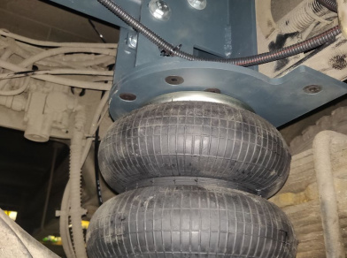 Рис. 10 Наши проекты: Пневмоподвеска на ГАЗ (GAZ) Газон NEXT (Рама Луидор) - Этапы установки