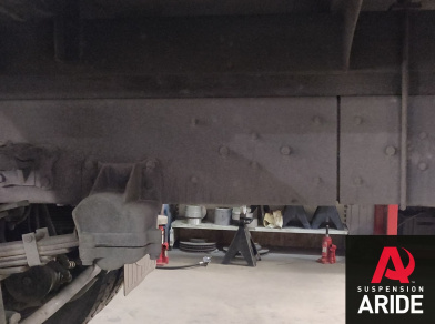 Рис. 15 Наши проекты: Пневмоподвеска на ГАЗ (GAZ) Газон NEXT (Рама Луидор) - Этапы установки