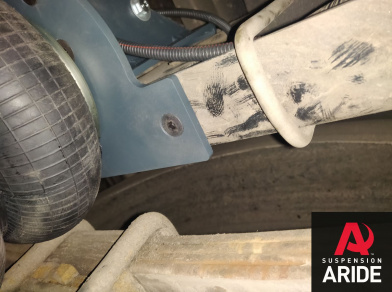 Рис. 3 Наши проекты: Пневмоподвеска на ГАЗ (GAZ) Газон NEXT (Рама Луидор) - Этапы установки