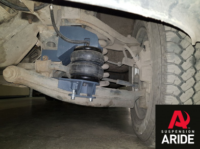 Рис. 5 Наши проекты: Пневмоподвеска на ГАЗ (GAZ) Газель NEXT от компании Арайд - Этапы установки