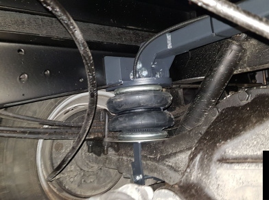 Рис. 6 Наши проекты: Установка пневмоподвески на новую Газель