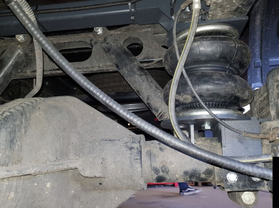 Рис. 8 Наши проекты: Установка пневмоподвески на Газель Некст 4,6 тонн