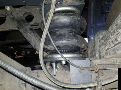 Рис. 6 Наши проекты: Установка пневмоподвески на Газель Некст 4,6 тонн