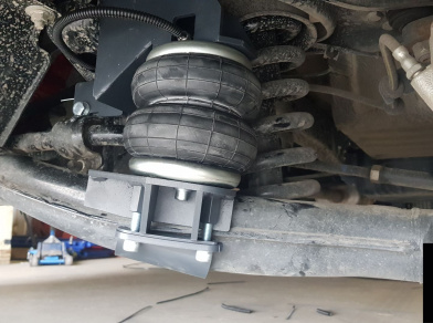 Рис. 5 Наши проекты: Установка пневмоподвески на Газель Некст 4,6 тонн