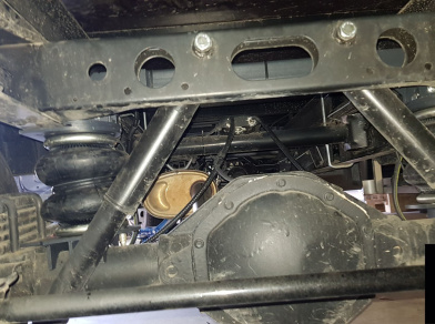 Рис. 4 Наши проекты: Установка пневмоподвески на Газель Некст 4,6 тонн