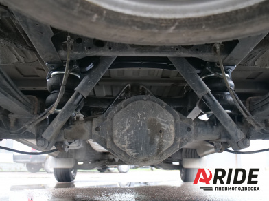 Рис. 3 Наши проекты: Пневмоподвеска на Соболь NN