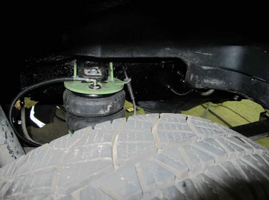 Рис. 6 Наши проекты: Пневмоподвеска на ГАЗ (GAZ) Соболь - Этапы установки