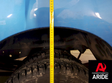 Рис. 25 Наши проекты: Пневмоподвеска на ГАЗ (GAZ) Газель NEXT для грузоподъемности - Этапы установки