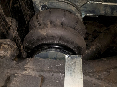 Рис. 10 Наши проекты: Пневмоподвеска на ГАЗ (GAZ) Газель NEXT для грузоподъемности - Этапы установки