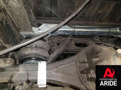 Рис. 11 Наши проекты: Пневмоподвеска на ГАЗ (GAZ) Газель NEXT для грузоподъемности - Этапы установки