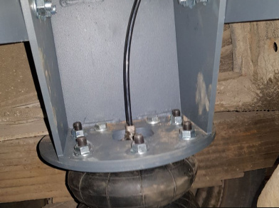 Рис. 7 Наши проекты: Пневмоподвеска на ГАЗ (GAZ) Валдай от производителя - Этапы установки