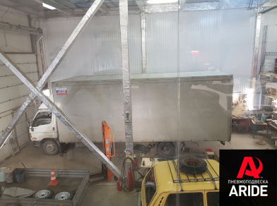 Рис. 8 Наши проекты: Пневмоподвеска на Hyundai HD 78 для комфорта - Этапы установки