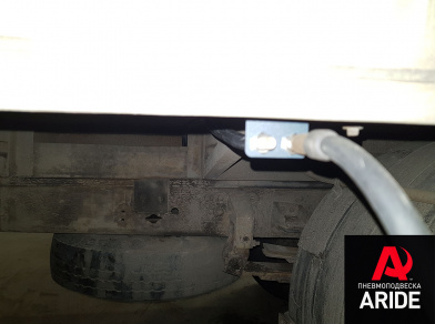 Рис. 7 Наши проекты: Пневмоподвеска на Hyundai HD 78 для комфорта - Этапы установки