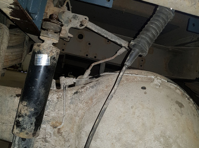 Рис. 2 Наши проекты: Пневмоподвеска на Hyundai HD 78 для комфорта - Этапы установки