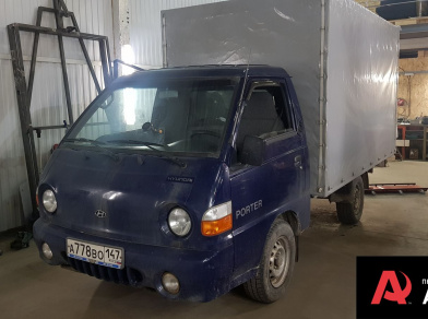 Наши проекты: Пневмоподвеска на Hyundai Porter I - Этапы установки от компании «ARIDE». Доступные цены, гарантия, для заказа и получения консультации звоните 8 (800) 707-52-13. Рис. 1 Наши проекты: Пневмоподвеска на Hyundai Porter I - Этапы установки