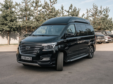 Рис. 1 Наши проекты: Пневмоподвеска на Hyundai Grand Starex